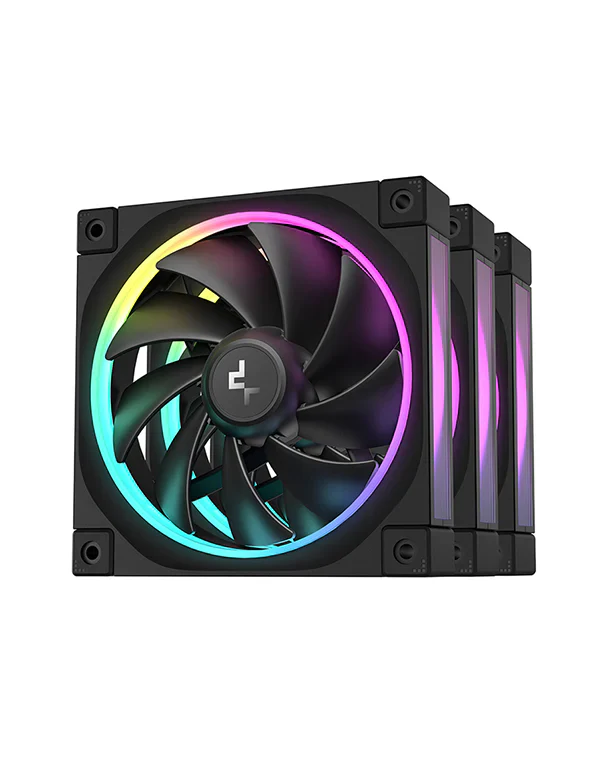 DeepCool FL12 3x120mm Case Fans - Black - Image 6