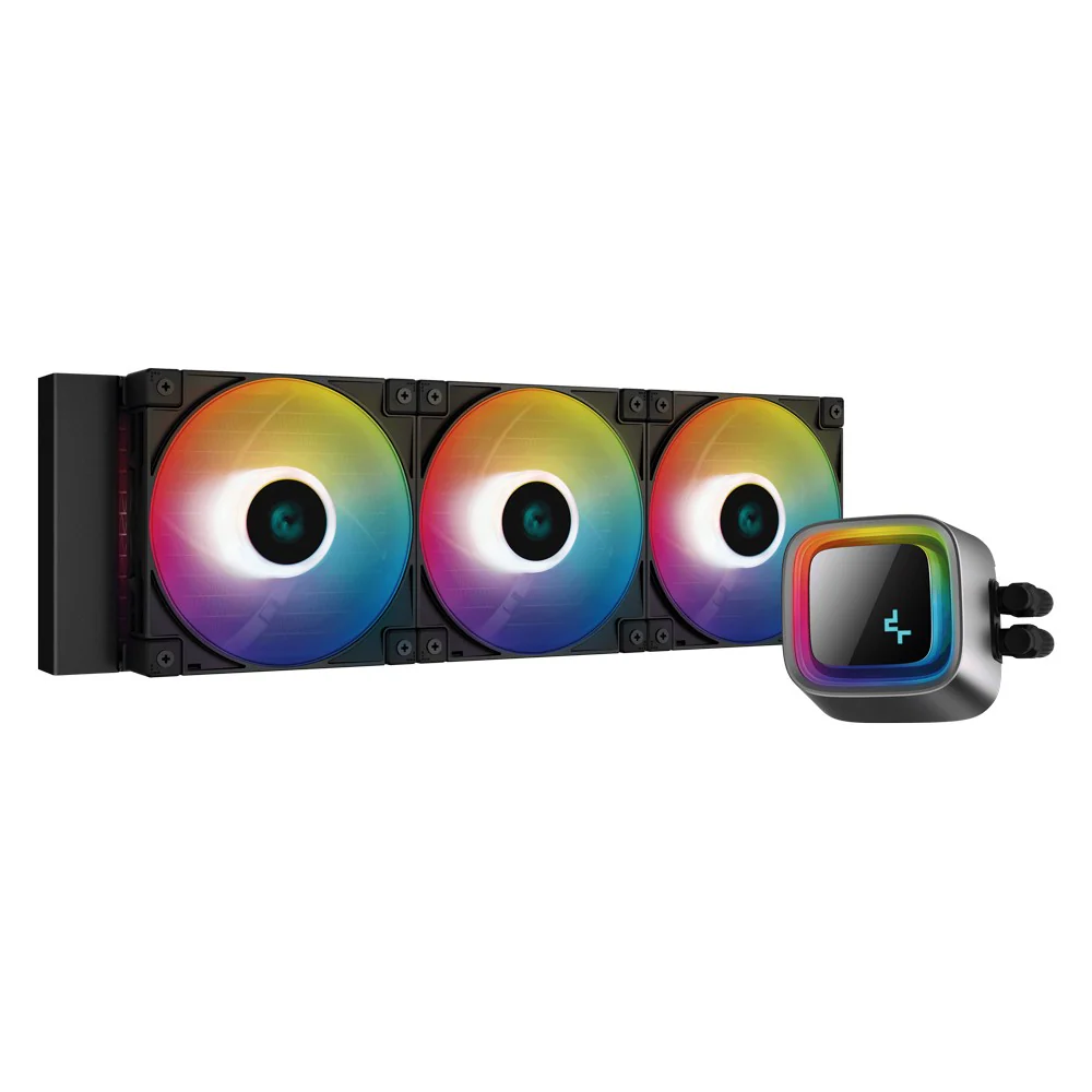 DeepCool Infinity Series LS720 360MM AIO ARGB Liquid Cooler - Black - Image 2
