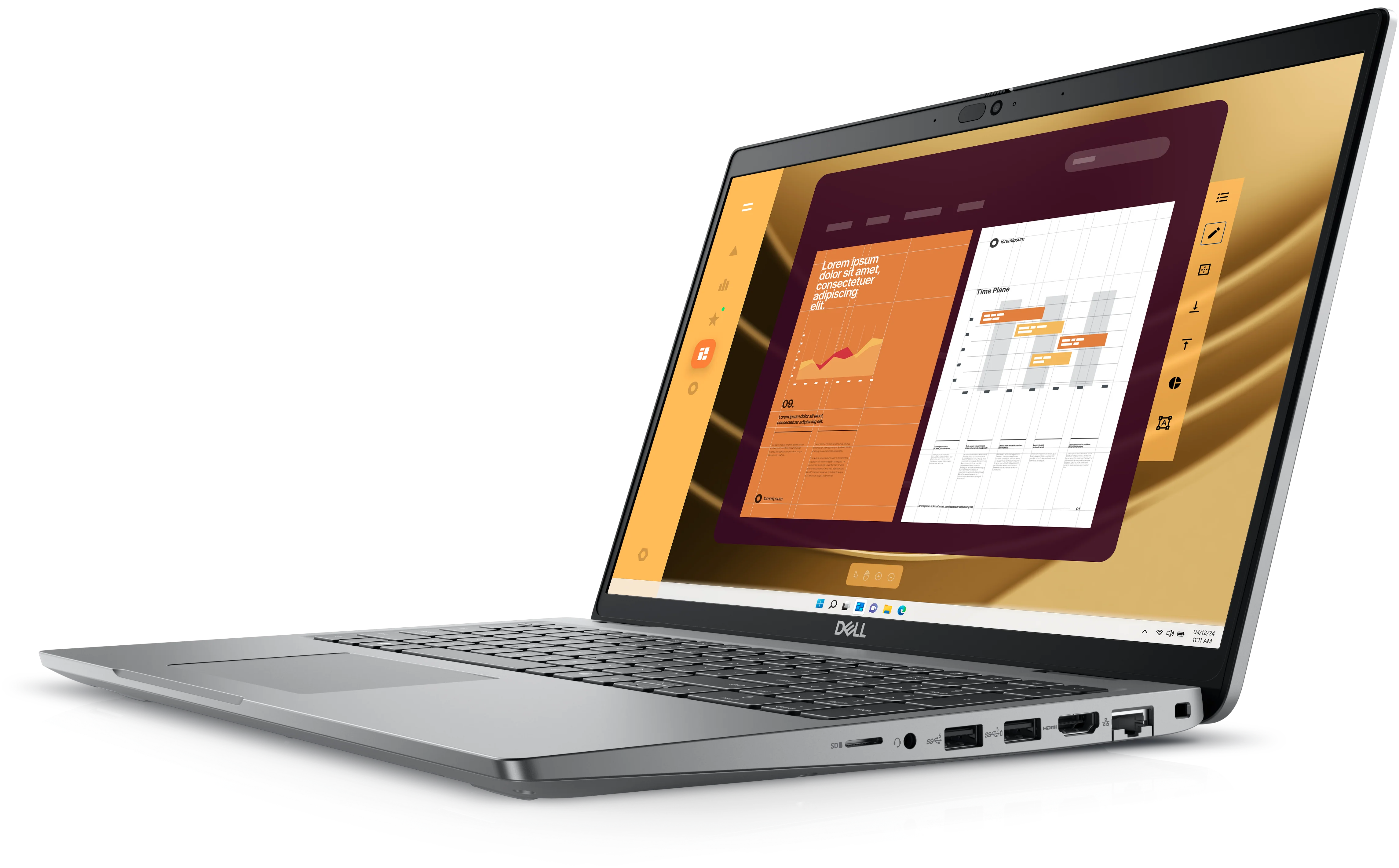 Dell Latitude 5550 15.6" FHD IPS Core Ultra 5 135U vPro Intel Graphics 8GB DDR5 512GB NVME Business Laptop - Titan Grey - Image 4