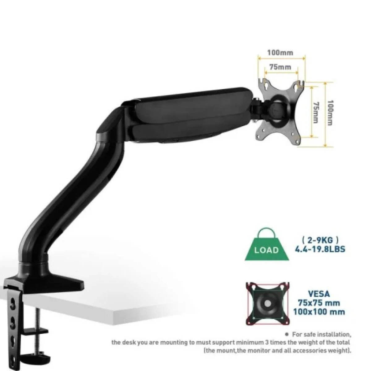 Desktop Monitor Stand 13"-27" - Image 2
