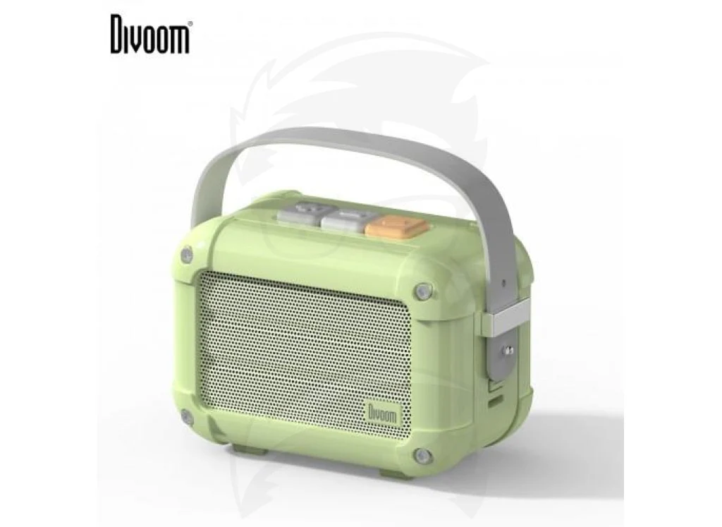 Divoom Macchiato - 6W Vintage Bluetooth Speaker (Teal) - Image 3