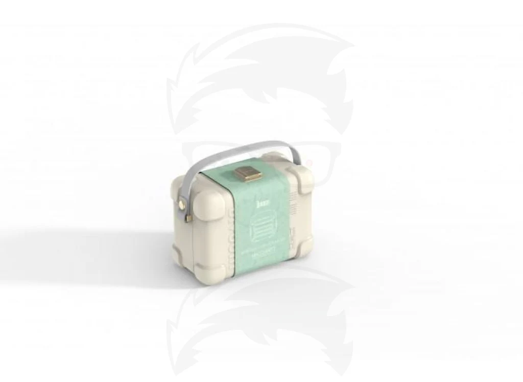 Divoom Macchiato - 6W Vintage Bluetooth Speaker (Teal) - Image 4