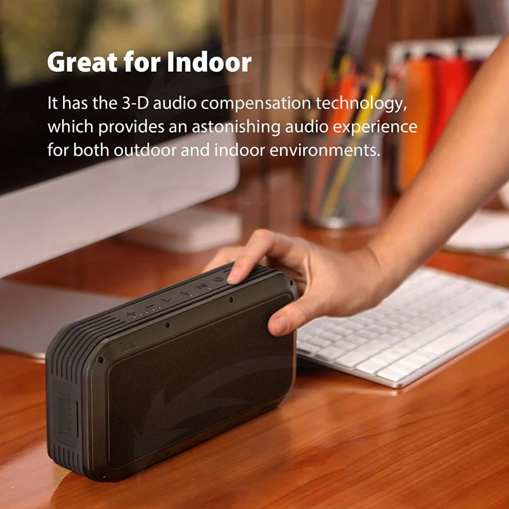 Divoom Voombox Pro Premium 40W 12Hour Playtime TWS Portable Bluetooth Speaker (Black) - Image 5