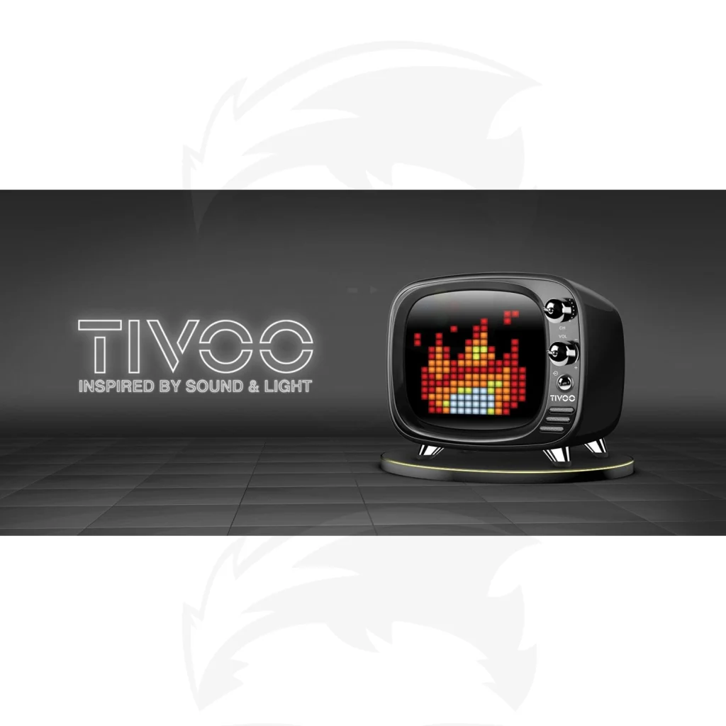 Divoom Tivoo Pixel Art Bluetooth Speaker (Midnight Black) - Image 3