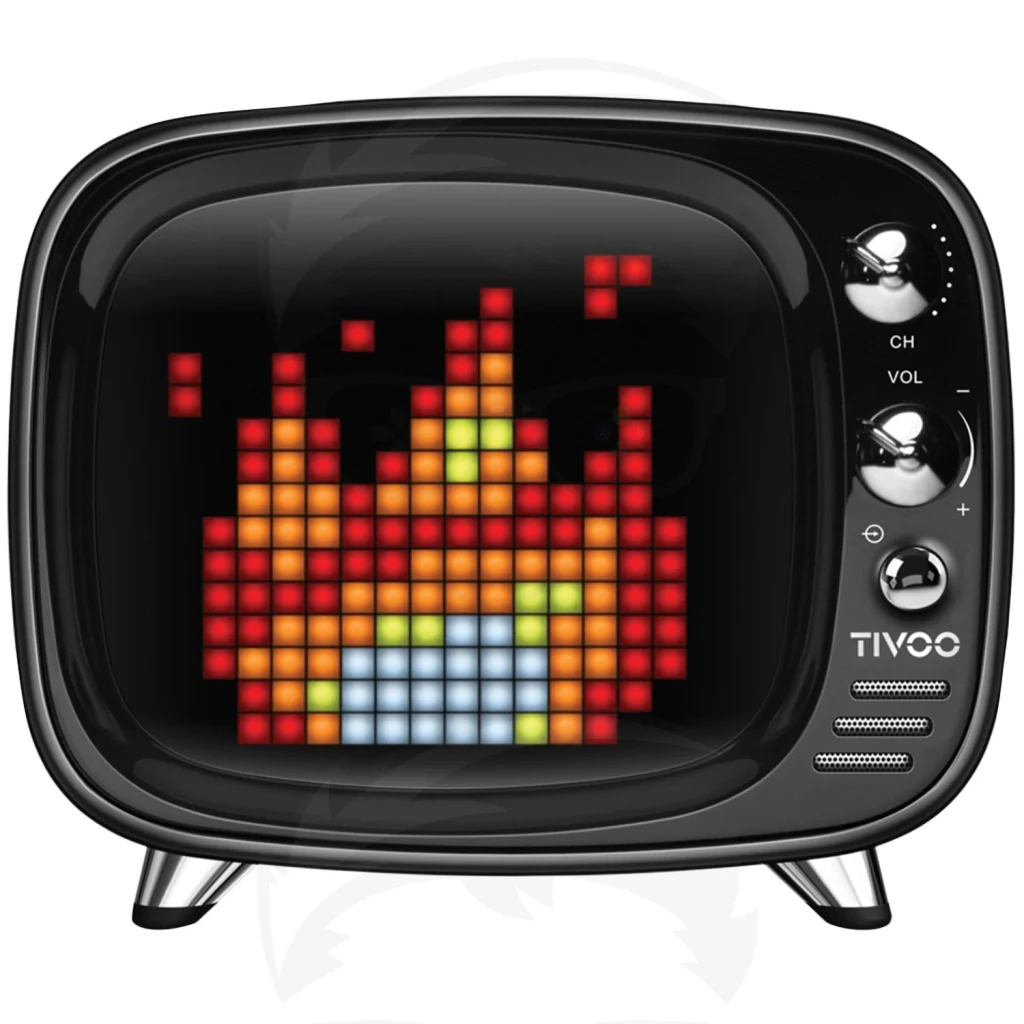 Divoom Tivoo Pixel Art Bluetooth Speaker (Midnight Black) - Image 4