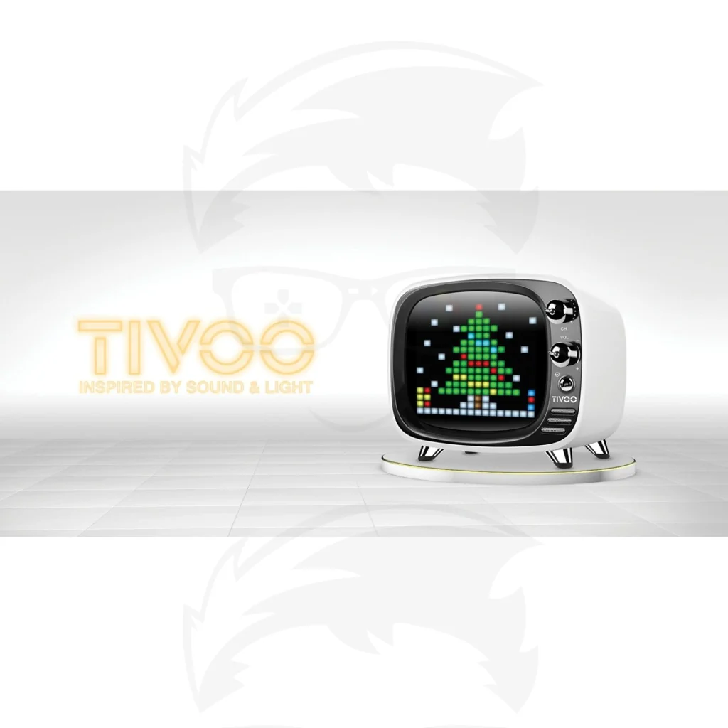 Divoom  Tivoo Pixel Art Bluetooth Speaker (White) - Image 3