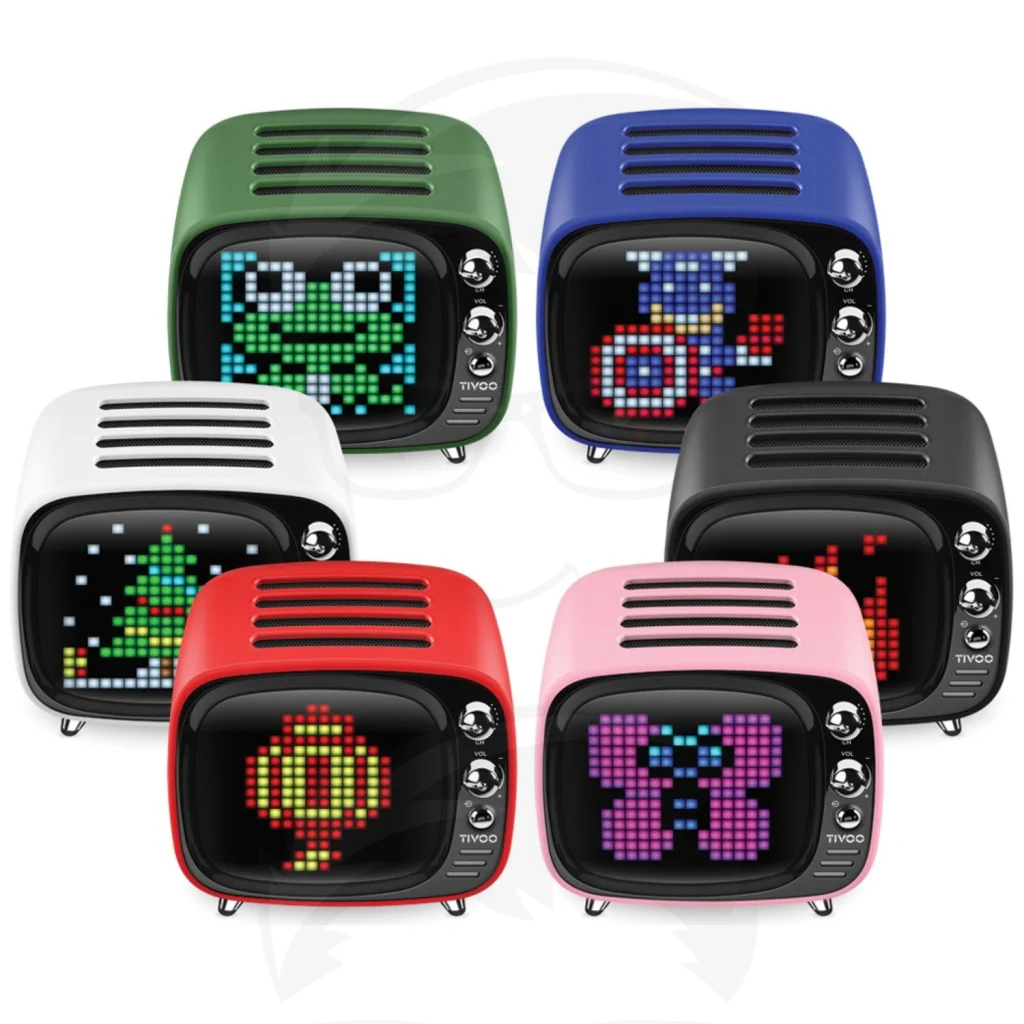 Divoom  Tivoo Pixel Art Bluetooth Speaker (White) - Image 4