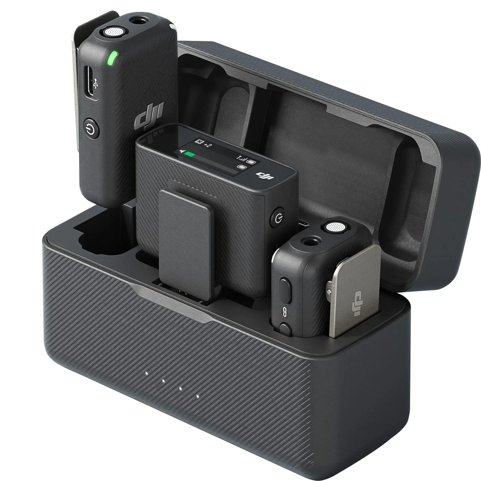 DJI Mic 2 Wireless Professional Microphone (2TX + 1RX) & Charging Case - Image 3