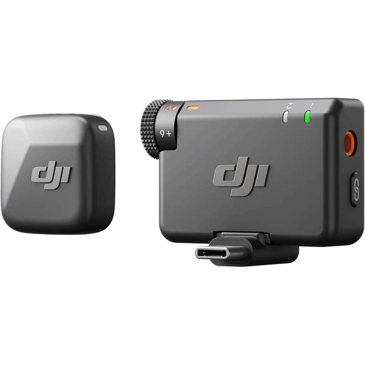 DJI Mic Mini (1TX + 1RX) Wireless Lavalier Microphone for iPhone/Camera/Android