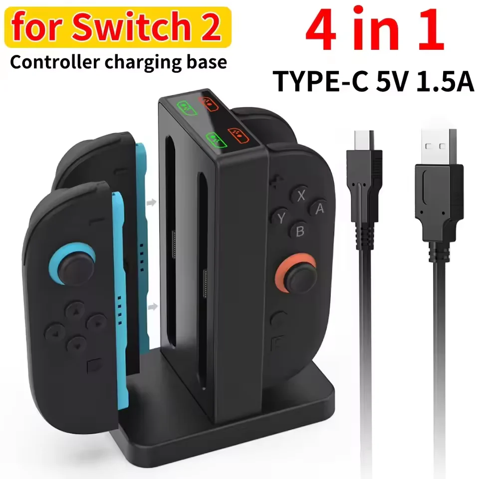 Dobe Charging Dock for Switch 2 Joy Cons - Image 5