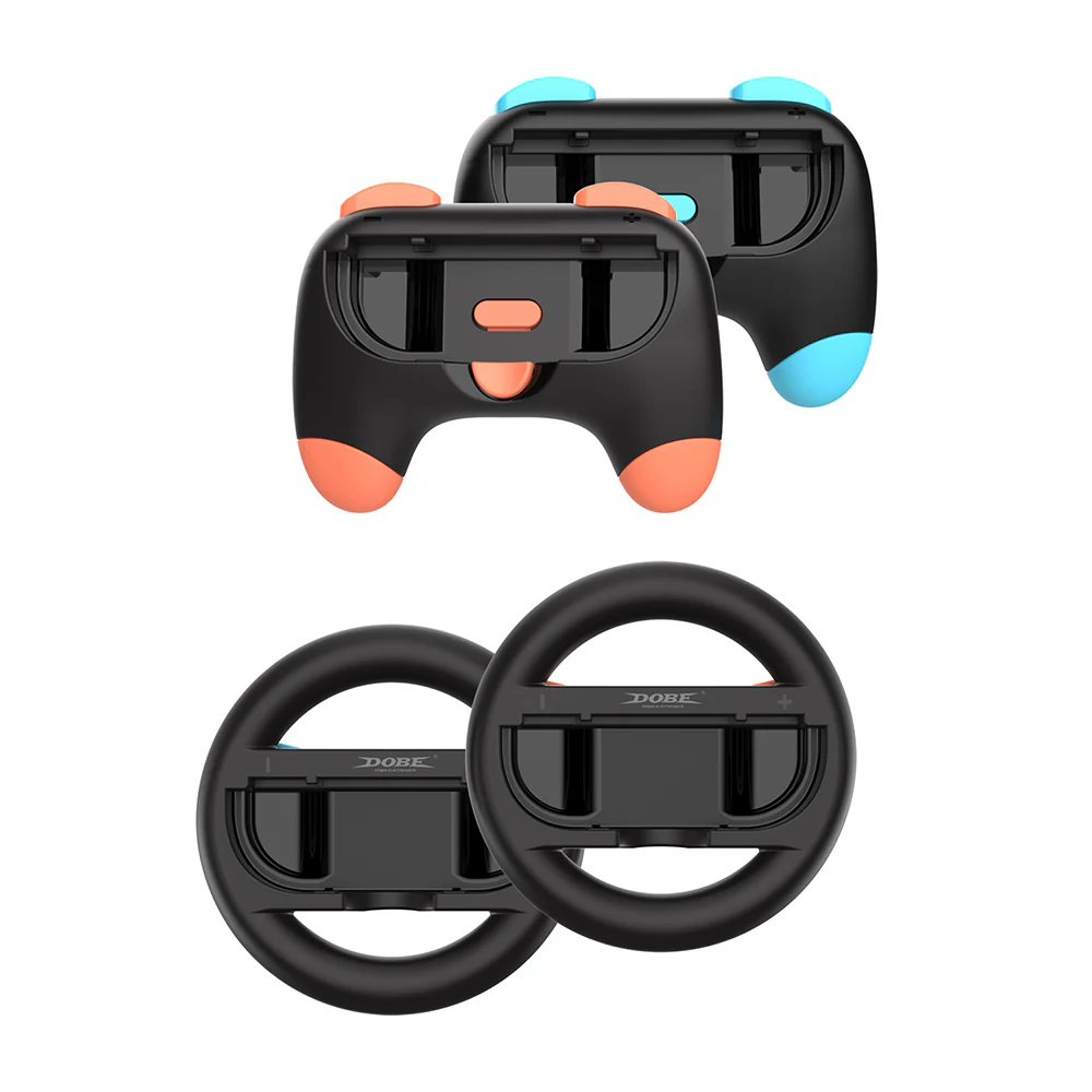 DOBE CONTROLLER GRIP AND STEERING WHEEL KIT FOR N SWITCH 2 - Image 4