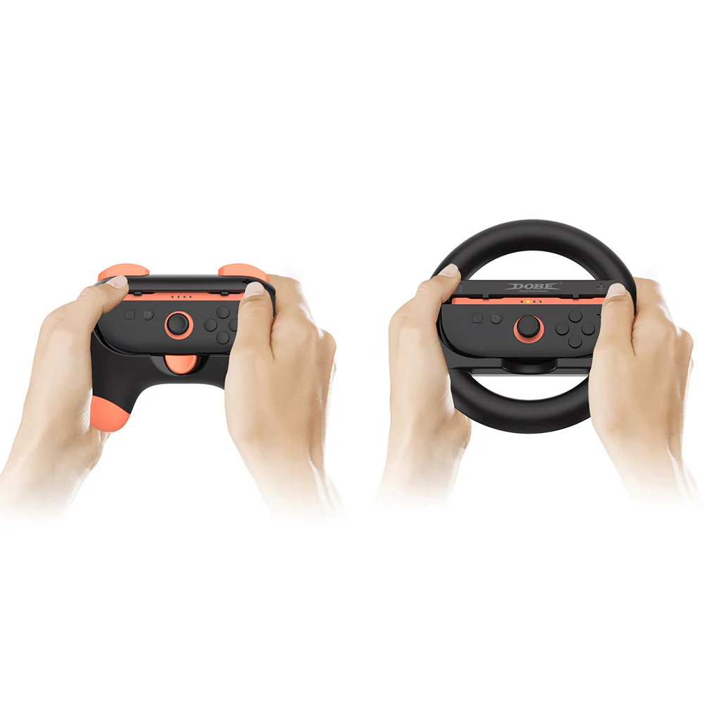 DOBE CONTROLLER GRIP AND STEERING WHEEL KIT FOR N SWITCH 2 - Image 6