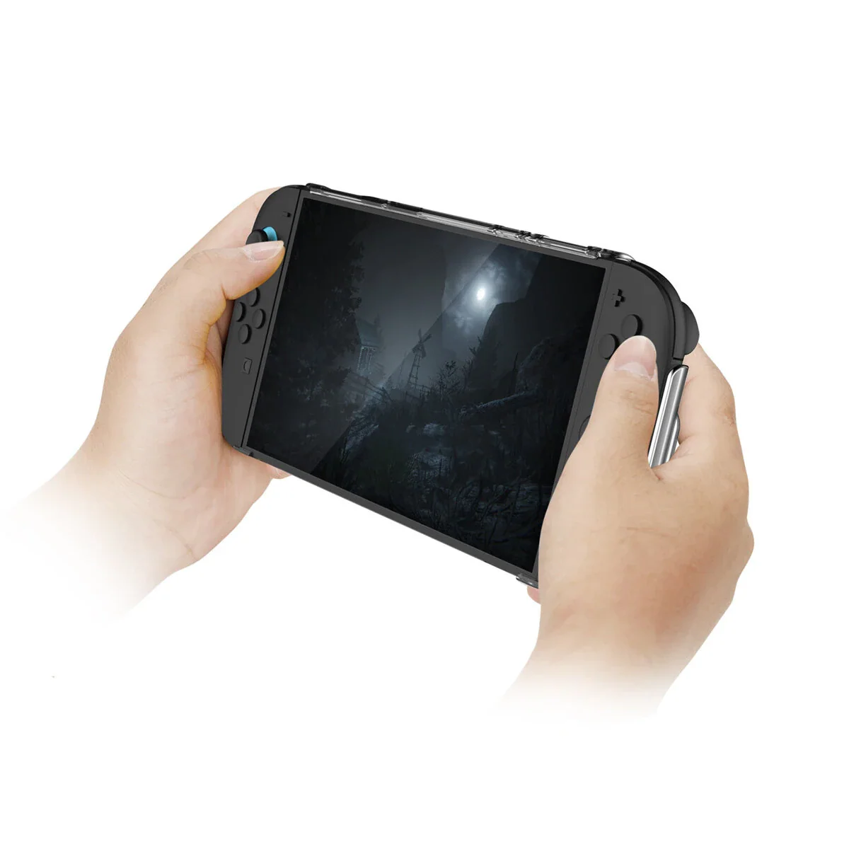 Dobe Crystal Case with Storage for Switch 2 - Image 2