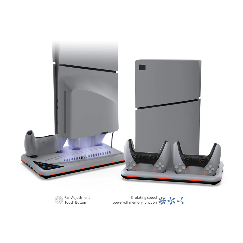 DOBE Multi function Cooling Chargin Dock For PS5 SLIM/PRO - Image 3