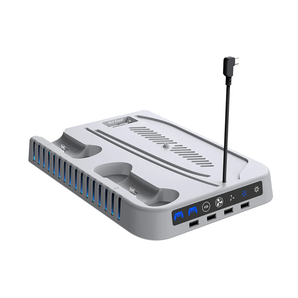 DOBE MULTIFUNCTIONAL COOLING AND CHARGING DOCK FOR PS5 SLIM / PRO