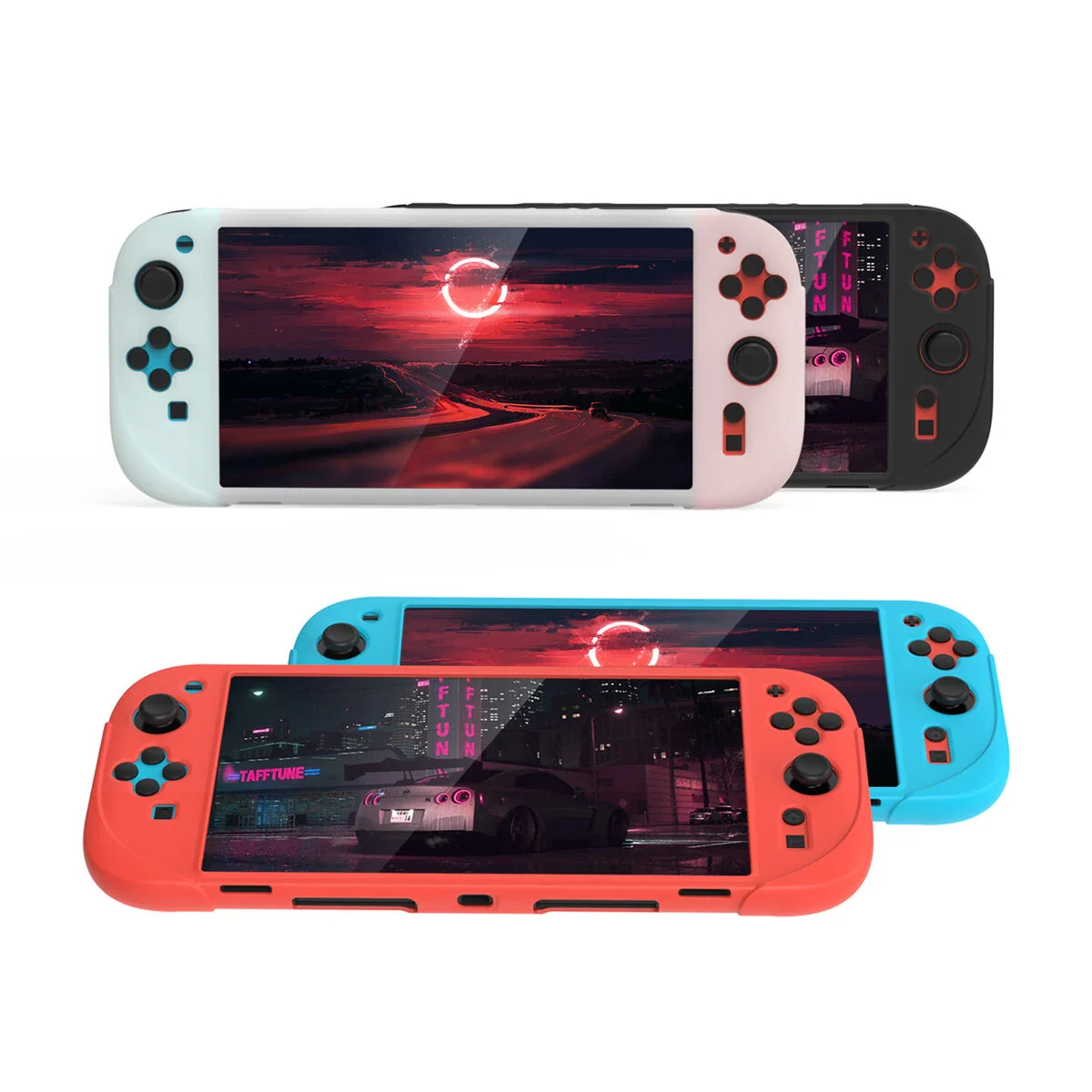 Dobe Silicon Protective Case for Switch 2 - White - Image 3