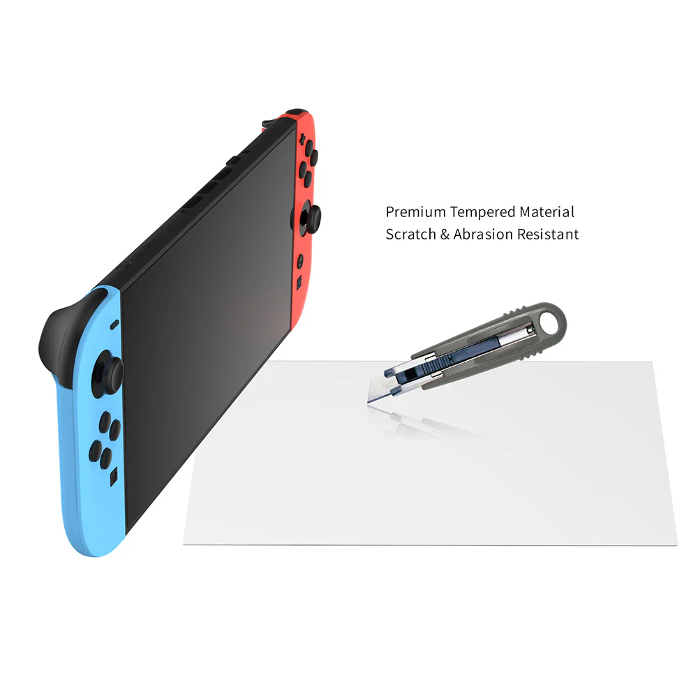 Dobe Tempered Film HD Anti-Fingerprint Screen Protector for Switch 2 - Image 6