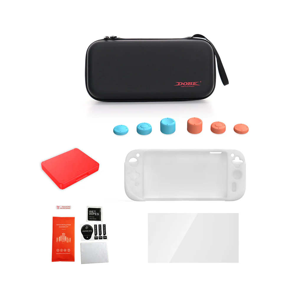 Dobe TNS-5111 Switch2 10 Piece set Storage & Protection Kit for Switch 2 - Black - Image 5