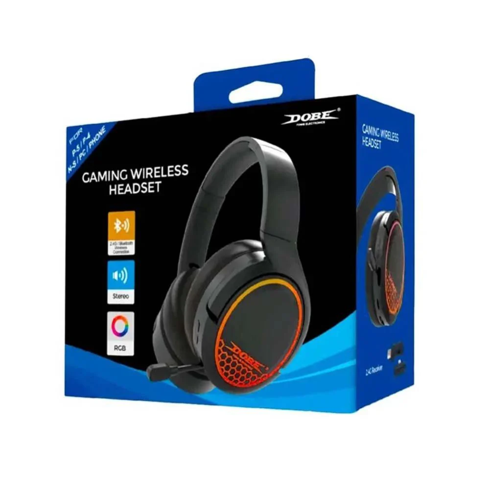 DOBE TP5-35110 Gaming Wireless Headset - Image 3