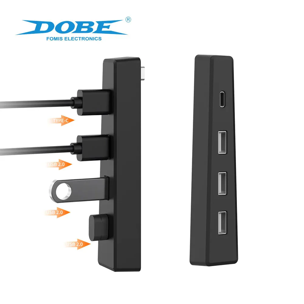 DOBE TP5-3556 4 Ports USB Hub for PS5 Slim Disc/Digital Edition - Image 4
