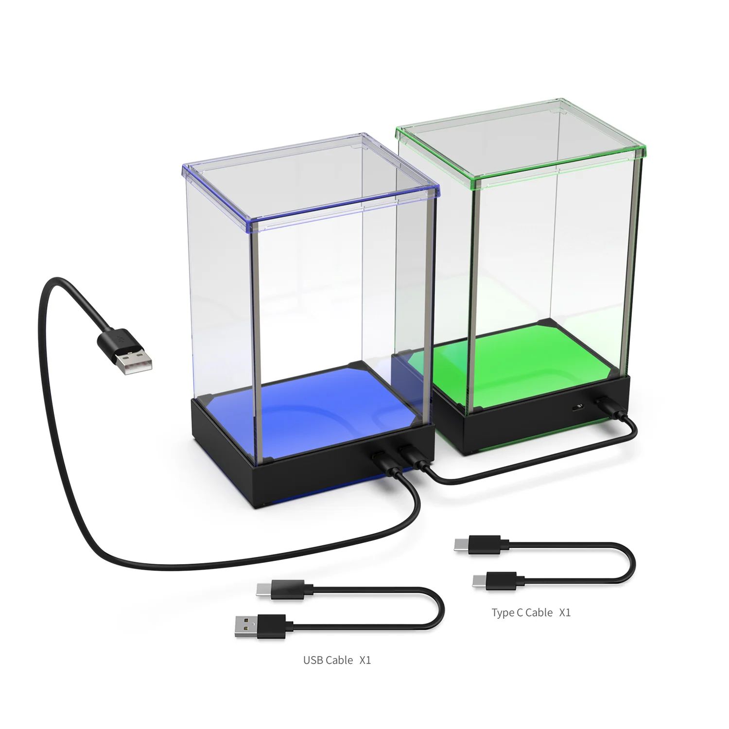 Dobe TY-3833 RGB Light Display Case - Image 2