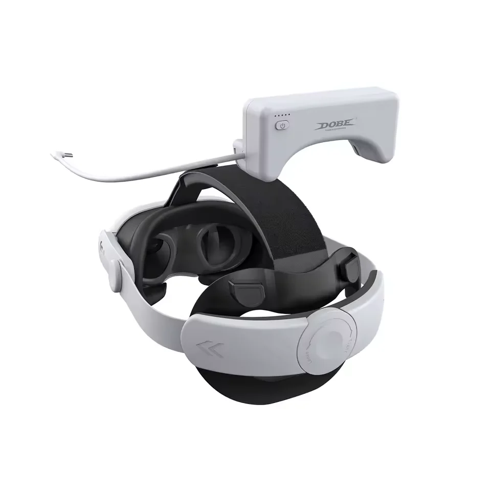 DOBE TY-3878 VR Headset Battery & Adjustable Headband for Meta Quest 3/3S – Power with Multi-Security Protection - Image 5