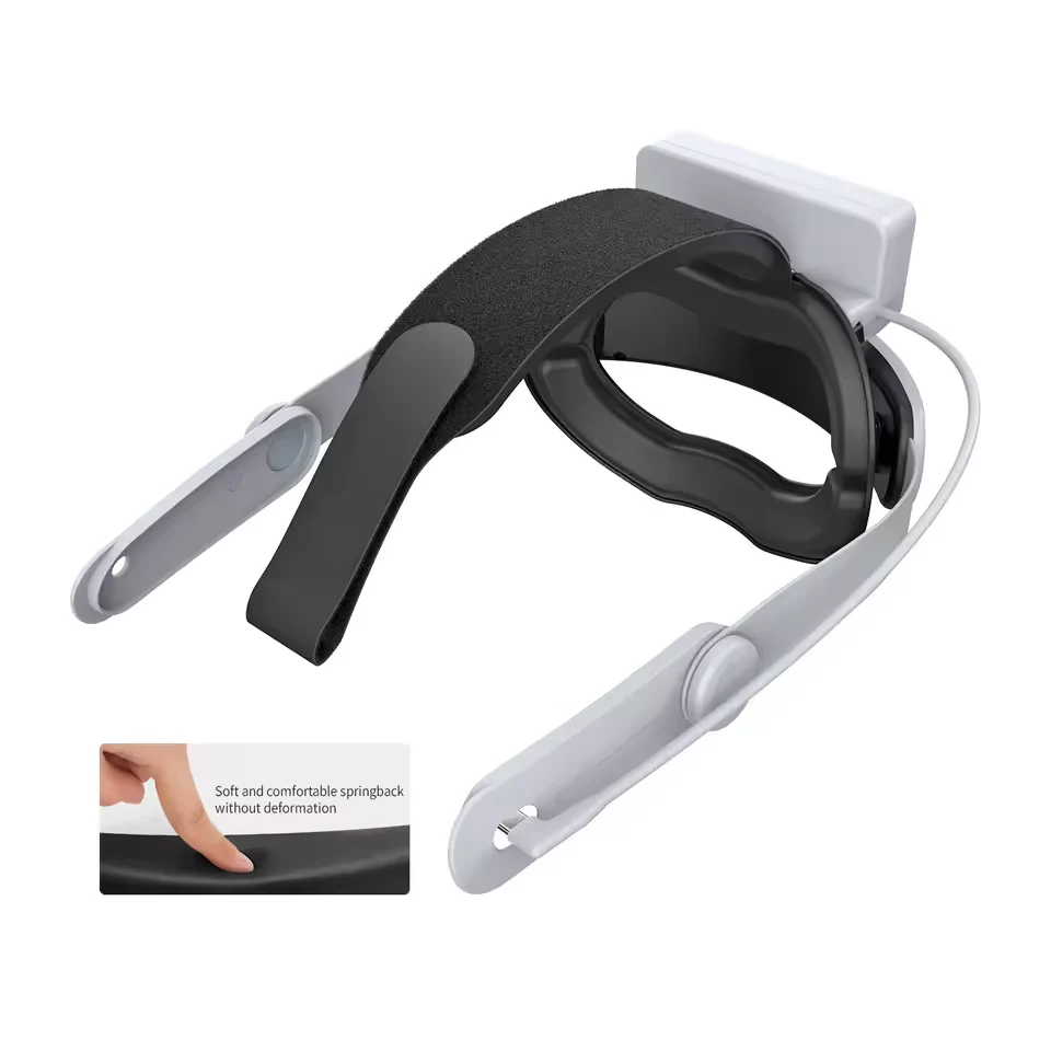 DOBE TY-3878 VR Headset Battery & Adjustable Headband for Meta Quest 3/3S – Power with Multi-Security Protection - Image 6