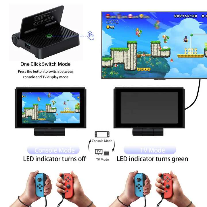 Dobe Video Convertoer Dock for Switch - Image 2