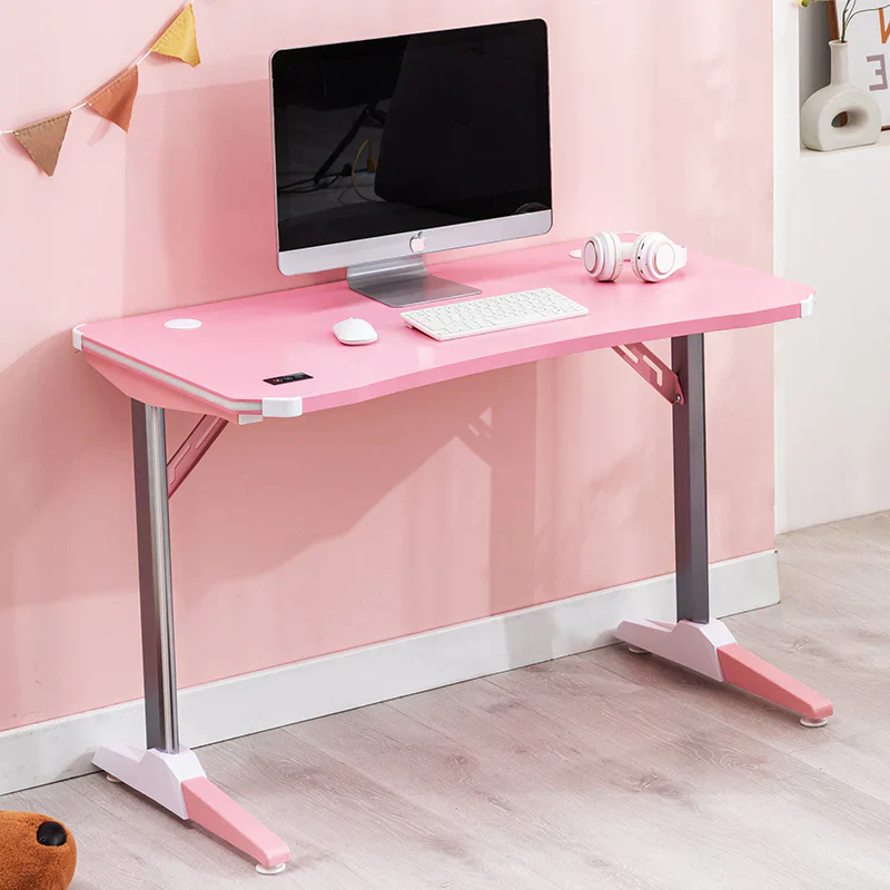 Dowinx Gamaing Desk A1 RGB - Pink 110cm x 60cm x 75 - Image 3