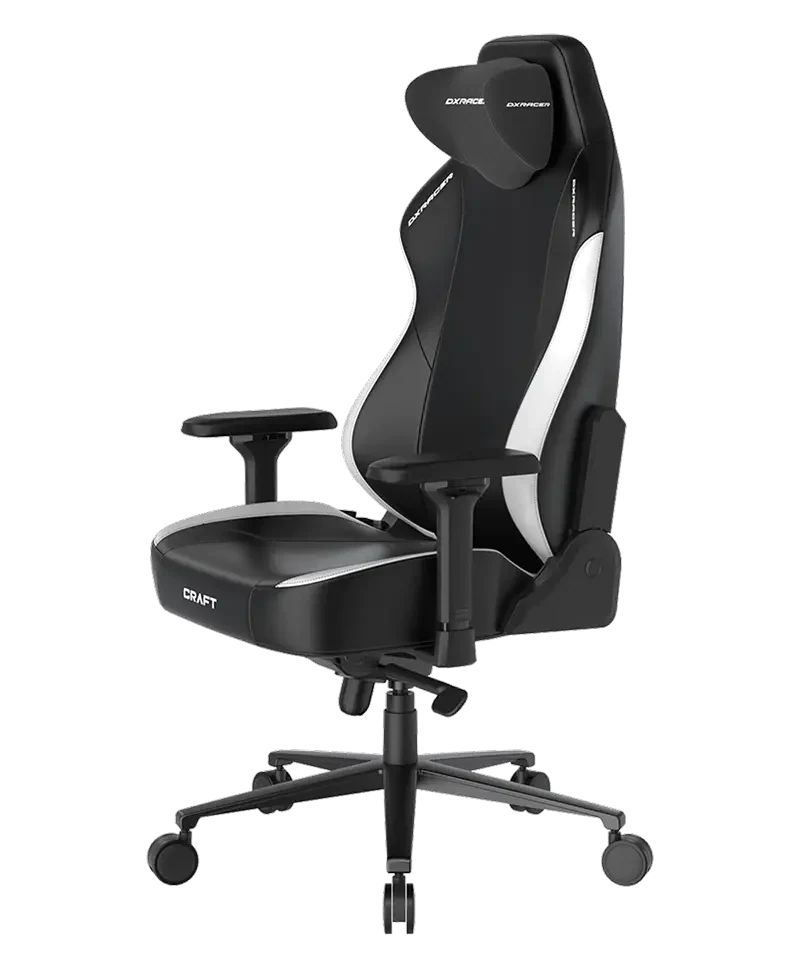 DXRacer Craft Pro Classic Size XL - Black/White - Image 5