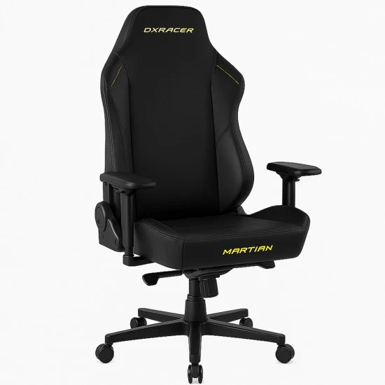 DxRacer Martian Series Electric Adjustable Gaming Chair - Black - Image 2