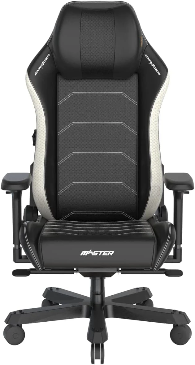DxRacer Master Series Gaming Chair - Black/White
