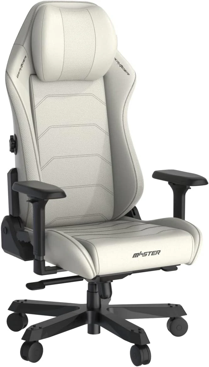 DxRacer Master Series Gaming Chair - White - Image 2