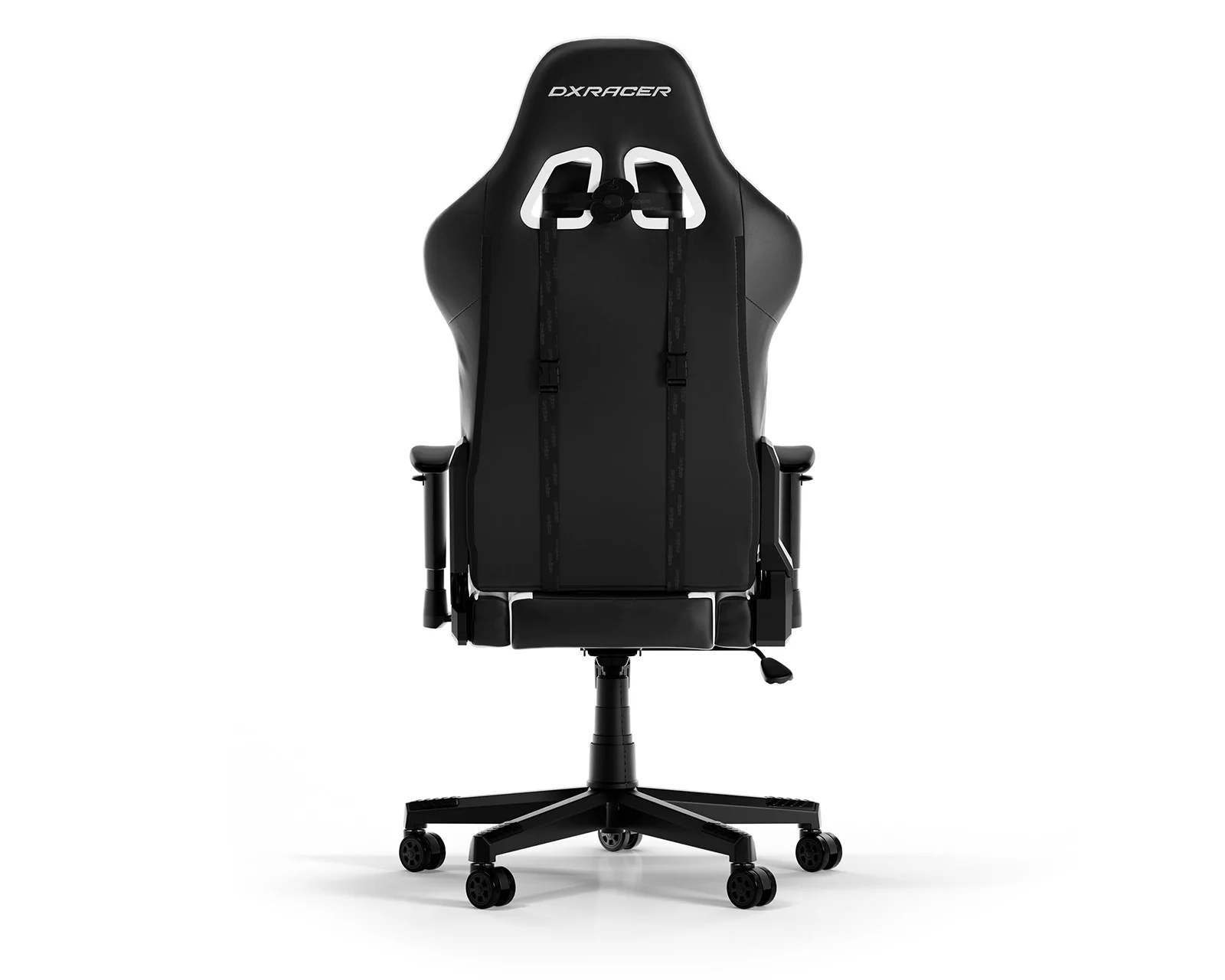 DXRacer P132 Gaming Chair - Black/White - Image 3