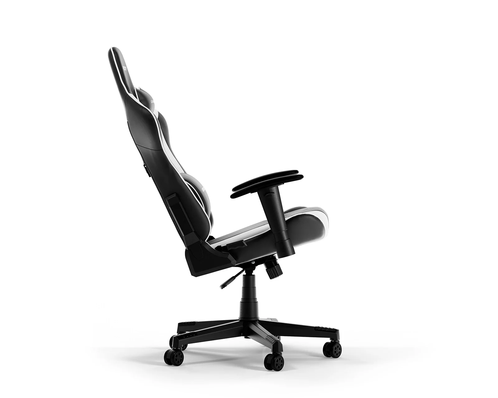 DXRacer P132 Gaming Chair - Black/White - Image 4