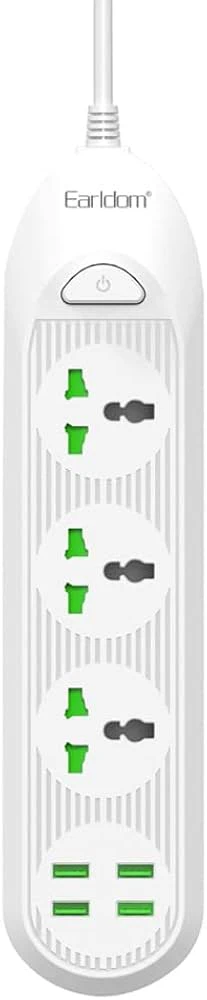 Earldom ES-SC03 Power Socket 4USB 2500W