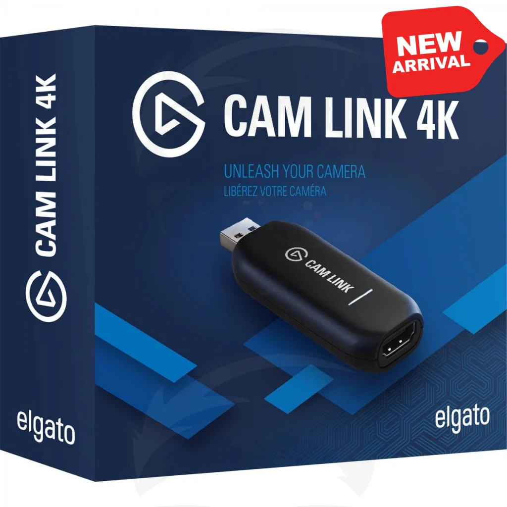 Elgato Cam Link 4K - Live Streaming & Recording USB 3.0