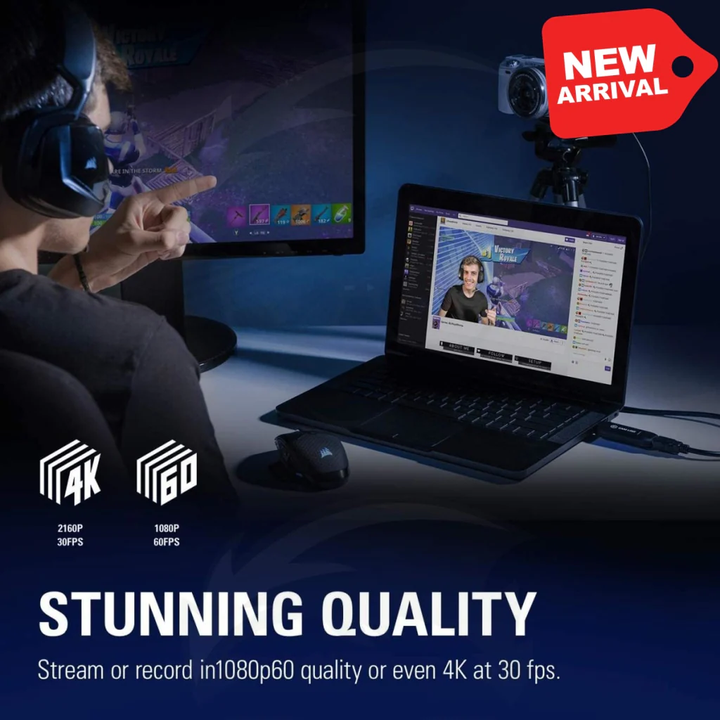 Elgato Cam Link 4K - Live Streaming & Recording USB 3.0 - Image 4