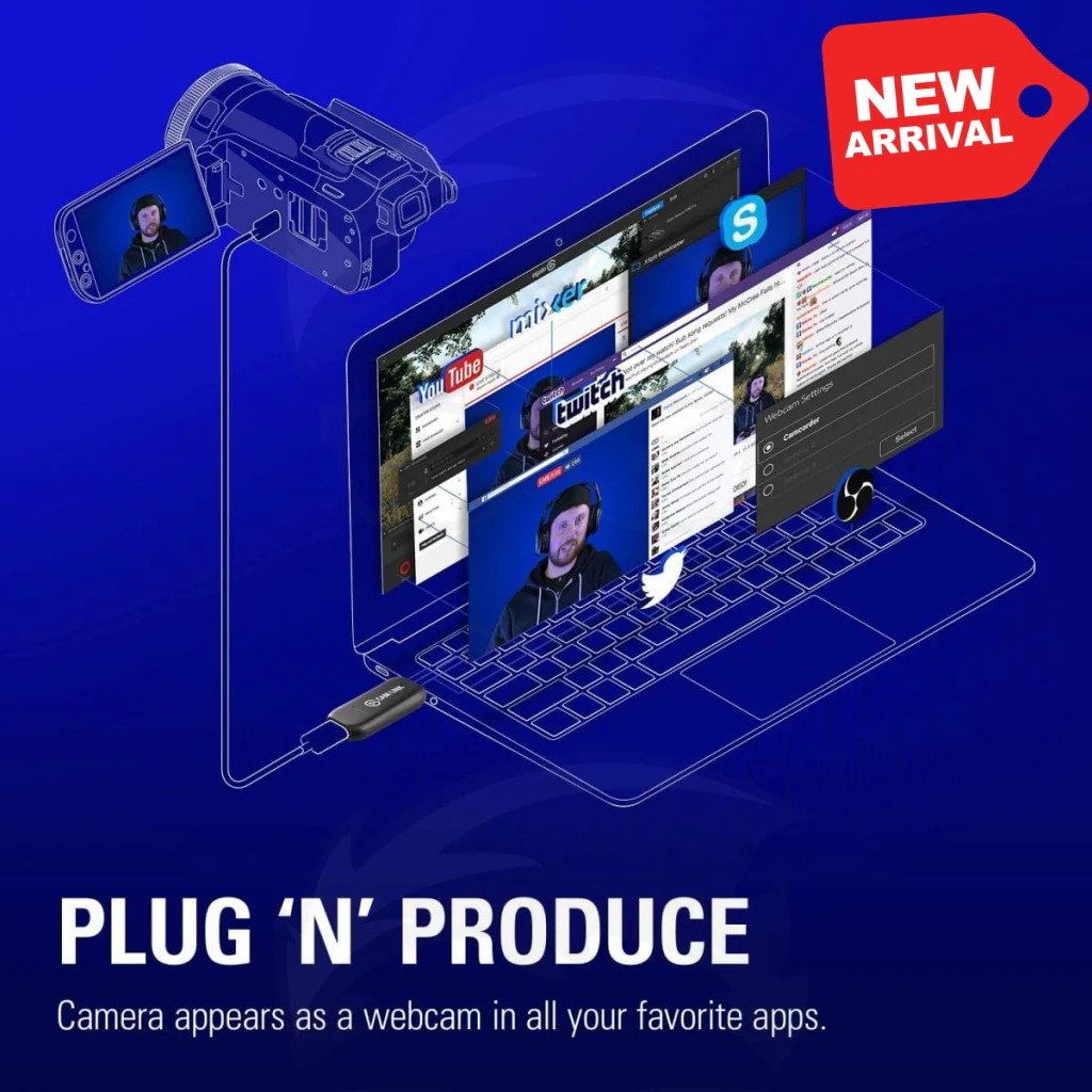Elgato Cam Link 4K - Live Streaming & Recording USB 3.0 - Image 6