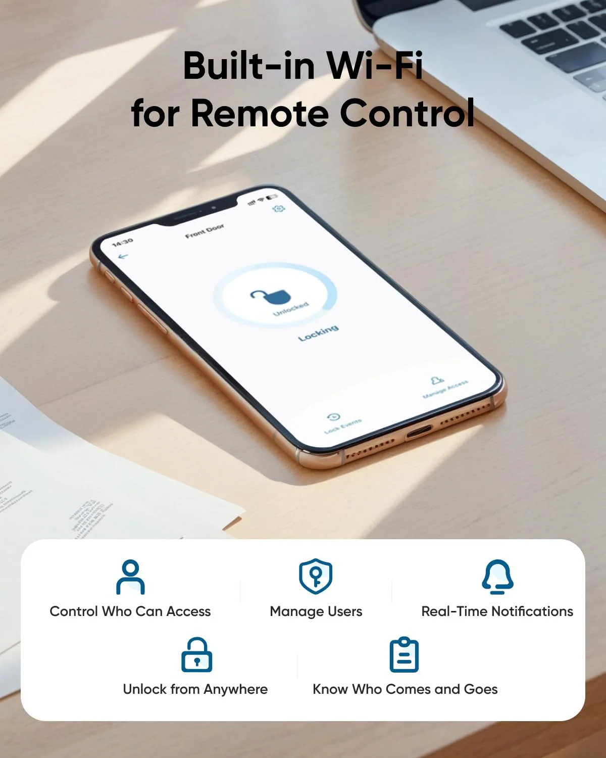 Anker Eufy Smart Lever Lock C33 Black - Image 4