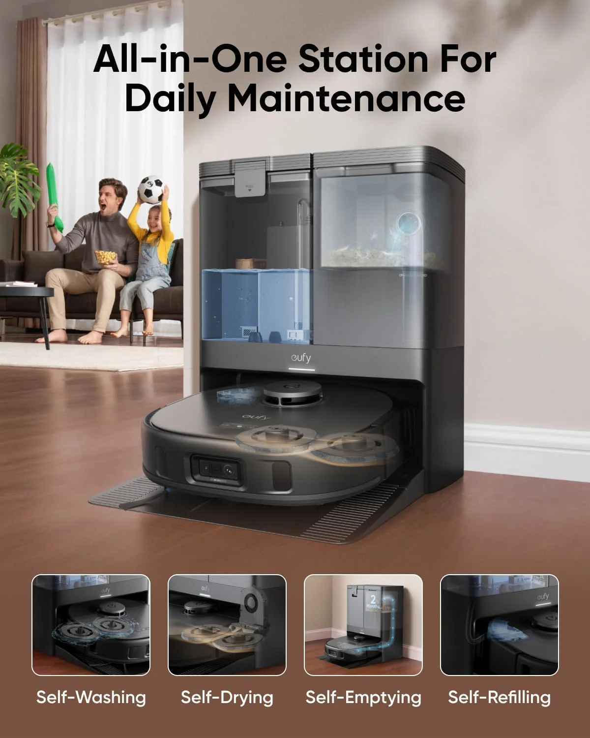 Anker Eufy X10 Pro Omni Robot Vacuum and Mop Combo - Image 6