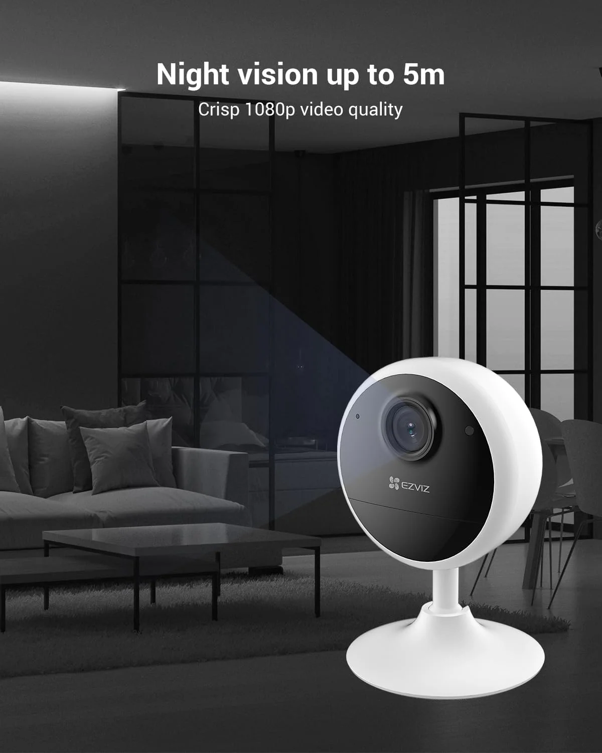 EZVIZ CB1 Wi-Fi Smart Home Battery Camera Type C - Image 2