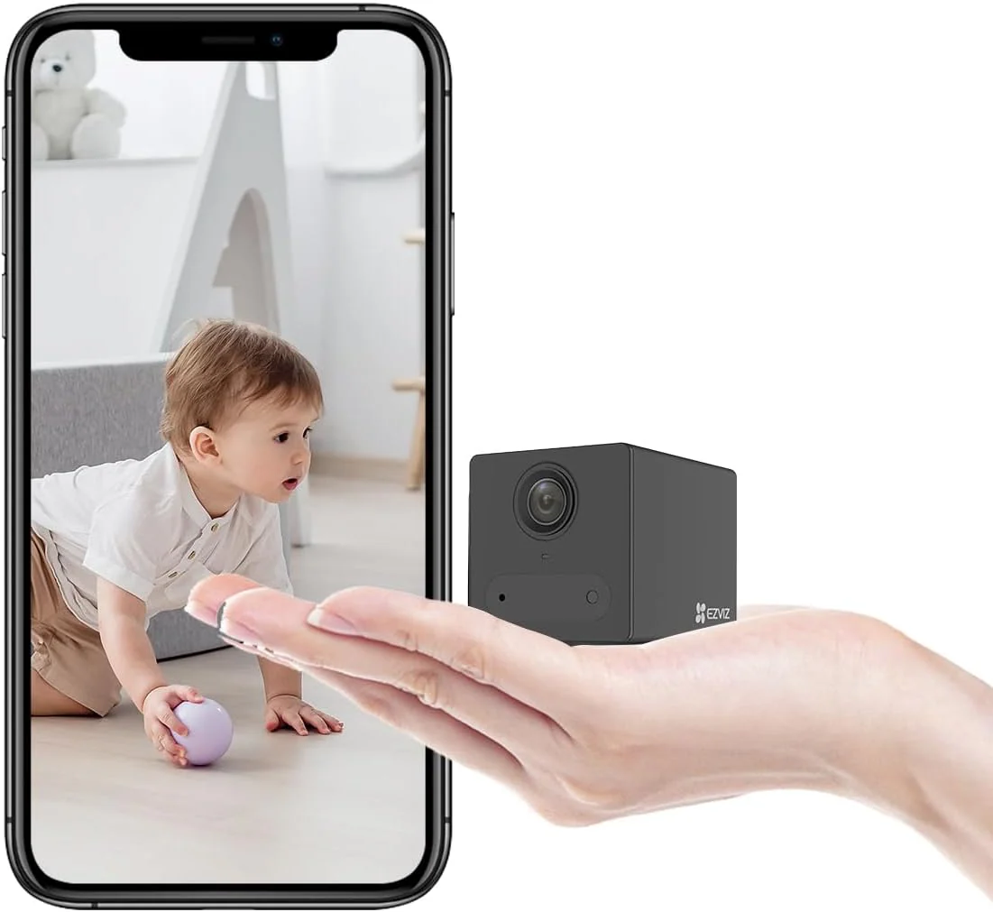 EZVIZ CB2 Wi-Fi Smart Home Battery Camera - Black