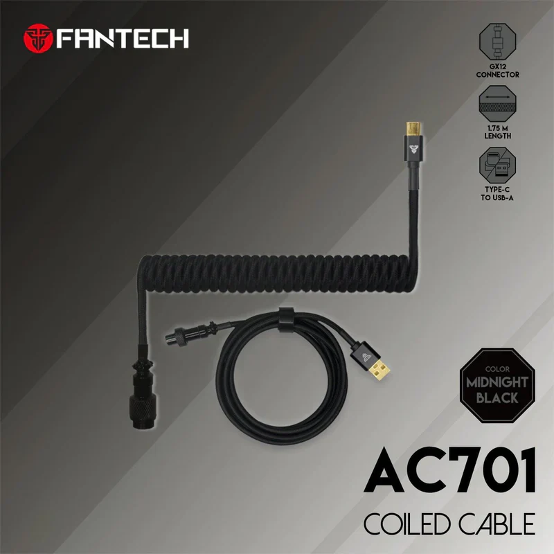 FANTECH AC701 COILED CABLE