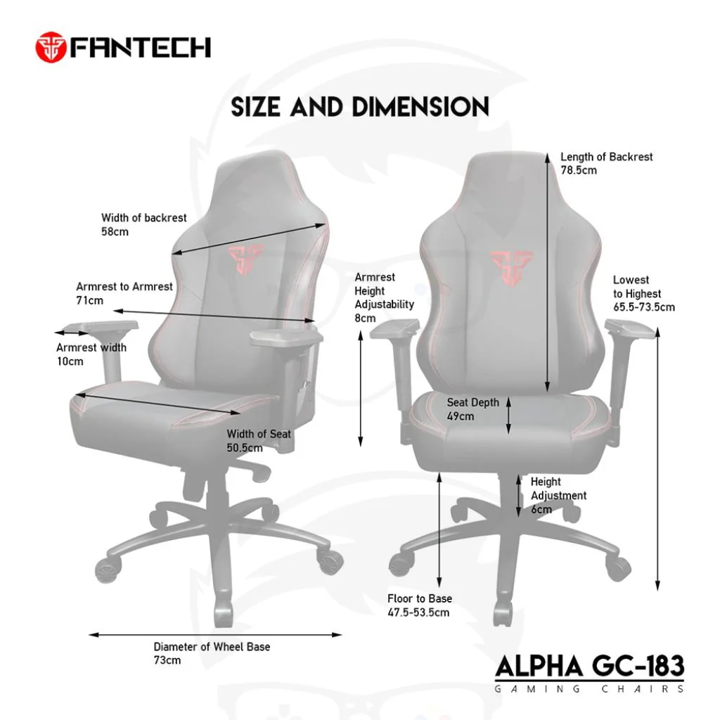 Fantech Alpha GC-183 chair gaming - Image 12