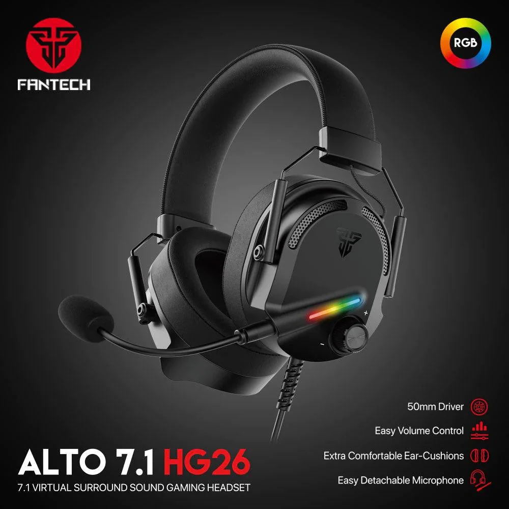 FANTECH ALTO HG26 7.1 GAMING HEADSET - Image 4