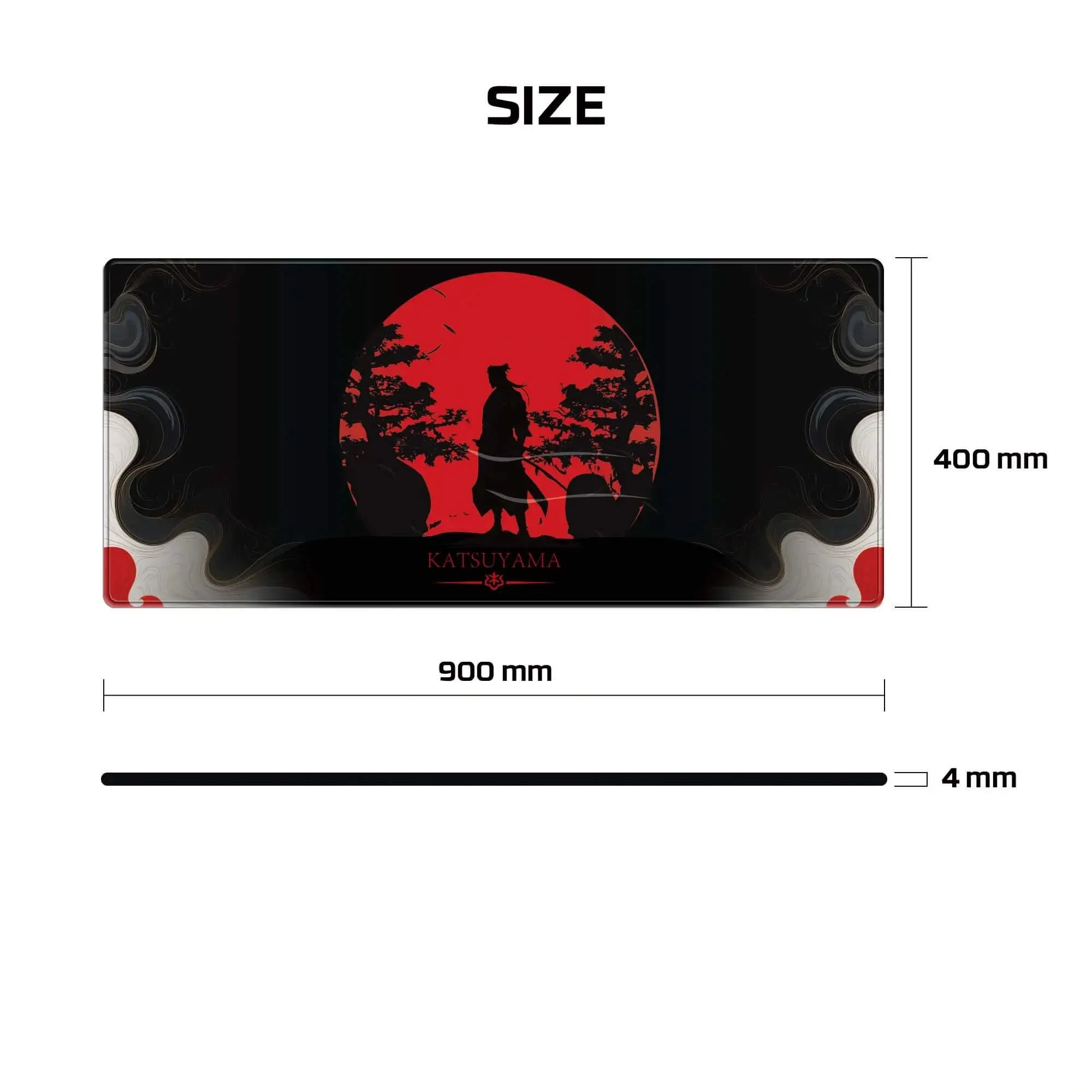 FANTECH ATO MP90S KATSUYAMA 900*400*4 MM MOUSE PAD - Image 6
