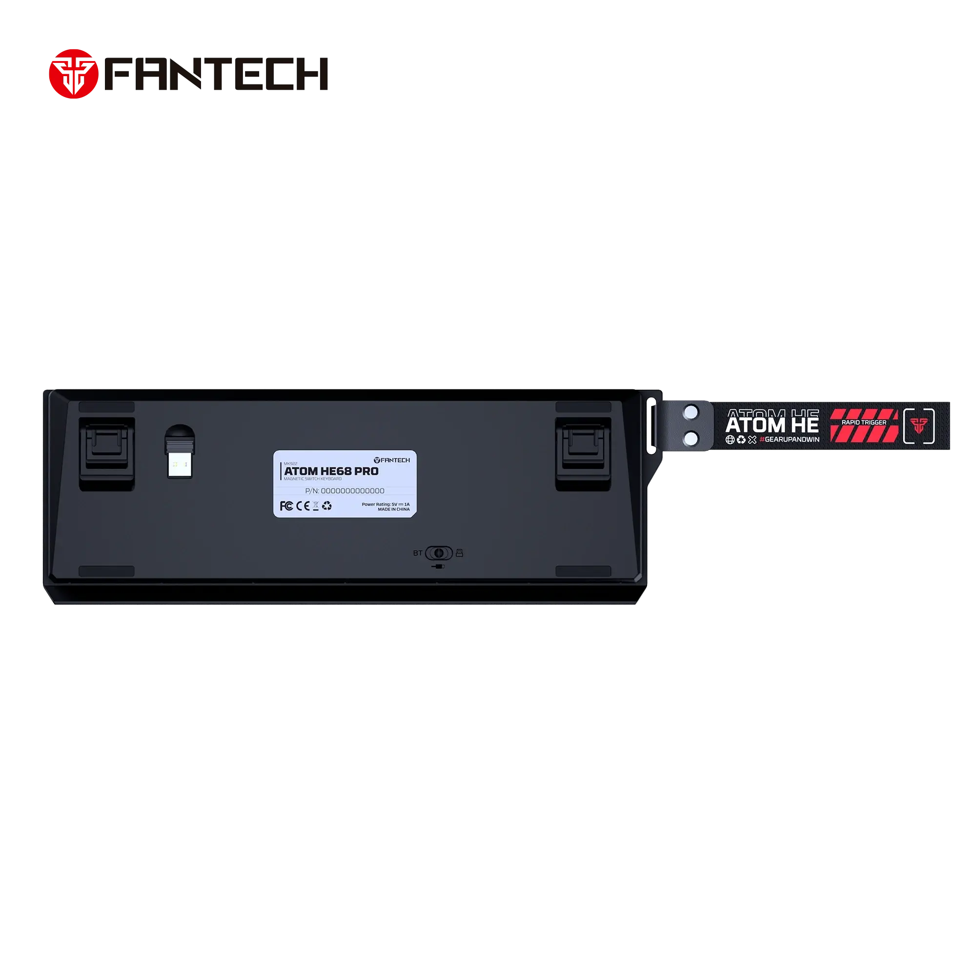 FANTECH ATOM HE MK922 MORI MAGNATIC EMERALD Wireless GAMING KEYBOARD - Image 4