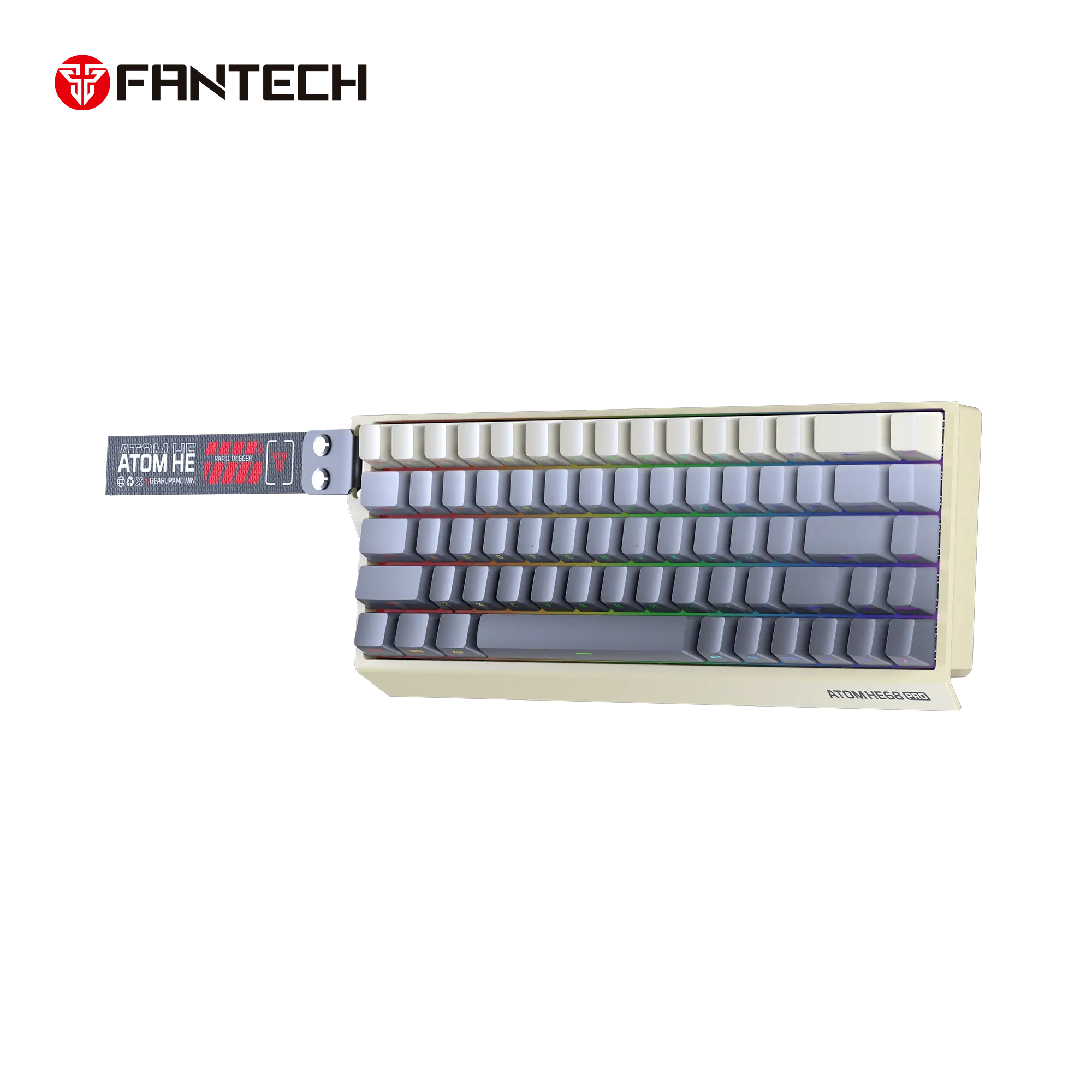 FANTECH ATOM HE MK922 RETRO  MAGNATIC EMERALD WIRELESS GAMING KEYBOARD