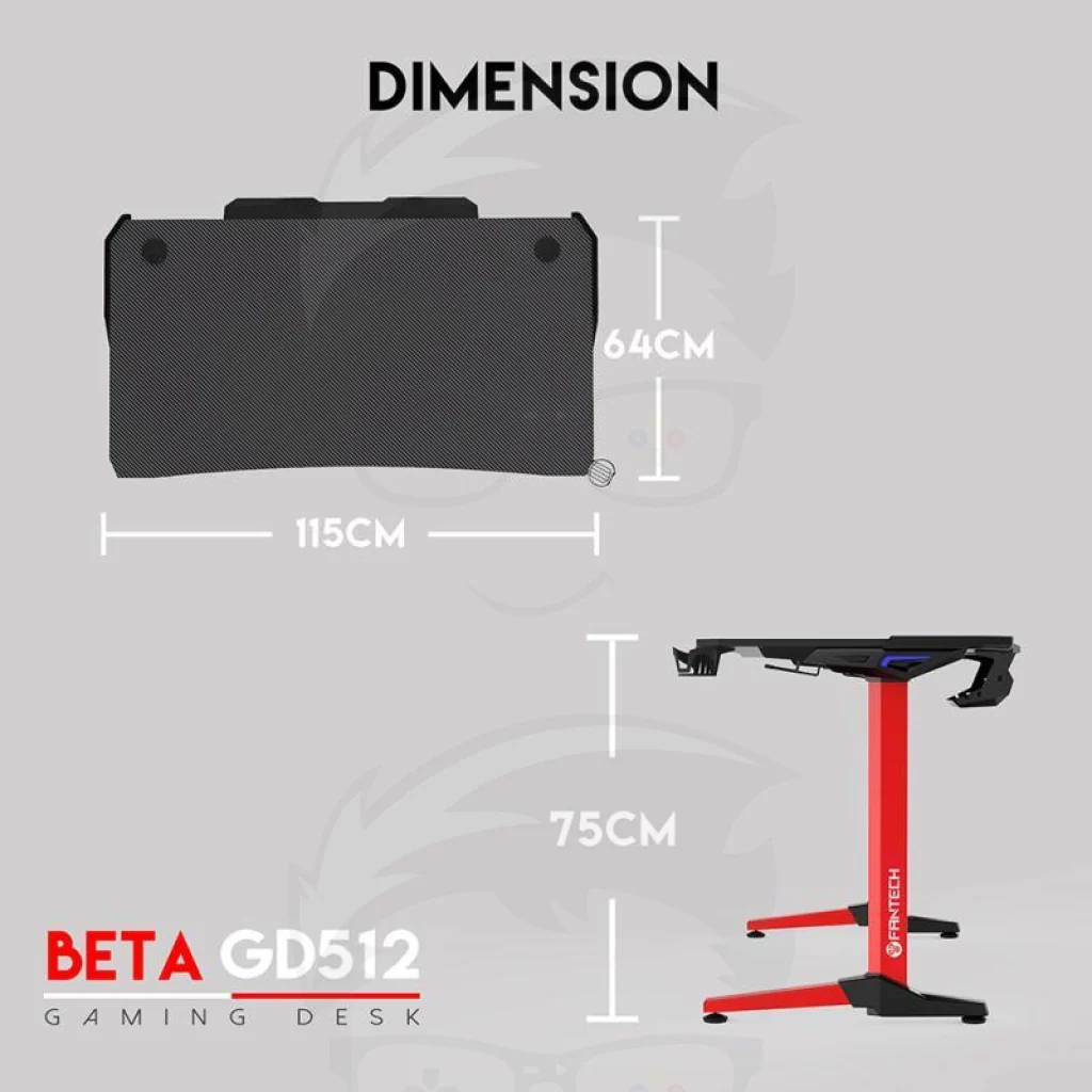 FANTECH BETA GD512 Gaming Desk - Image 5